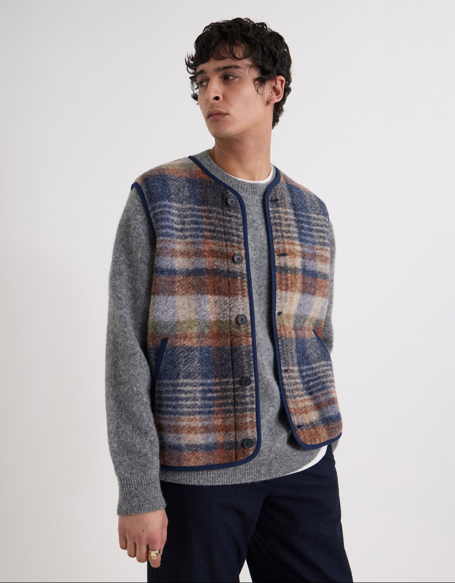 Wax London Gower Gilet Leo Boutique
