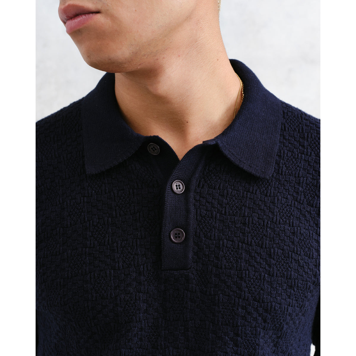 LEO BOUTIQUE Oban Polo Navy WAX LONDON