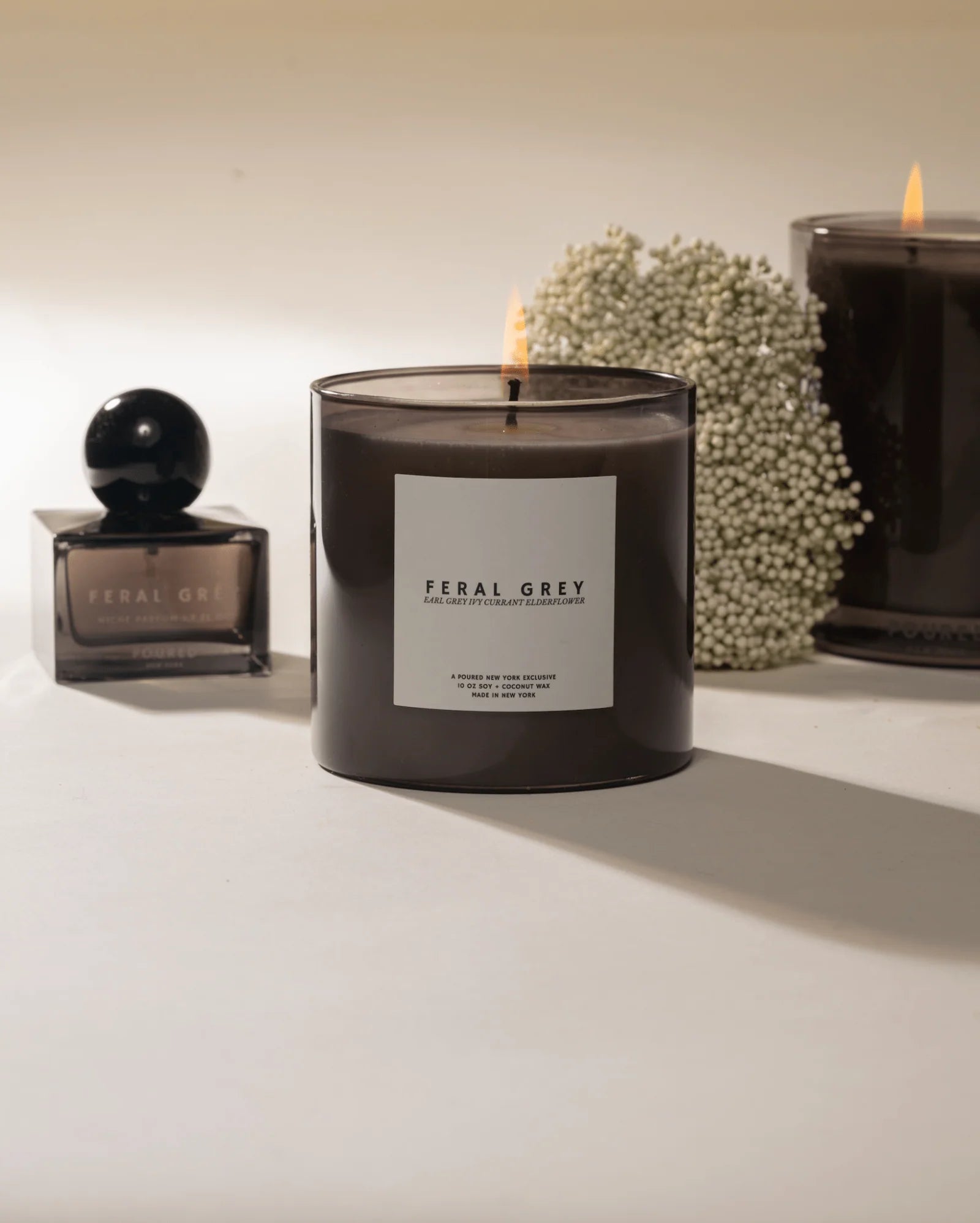 PORED Candle | Feral Grey 10oz LEO BOUTIQUE