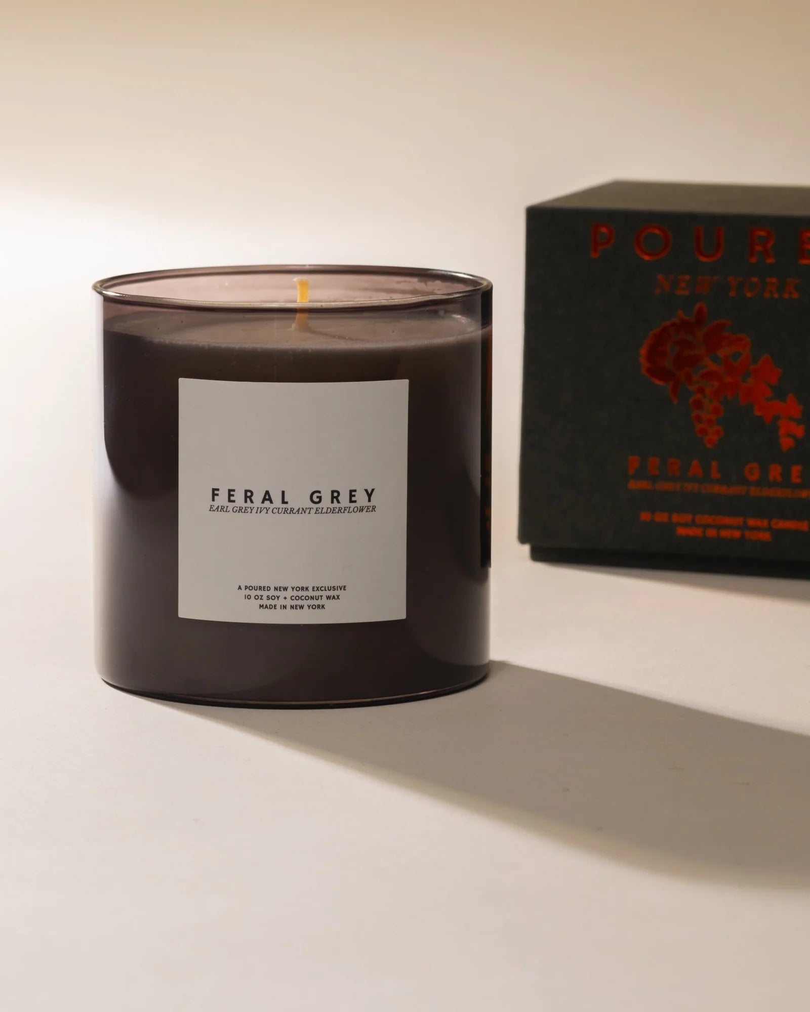 PORED Candle | Feral Grey 10oz LEO BOUTIQUE