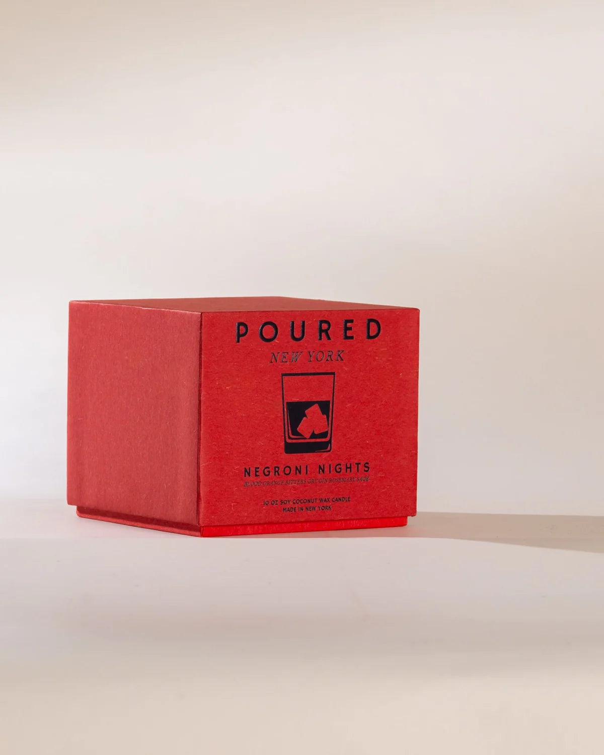 POURED Candle | Negroni Nights 10oz LEO BOUTIQUE 