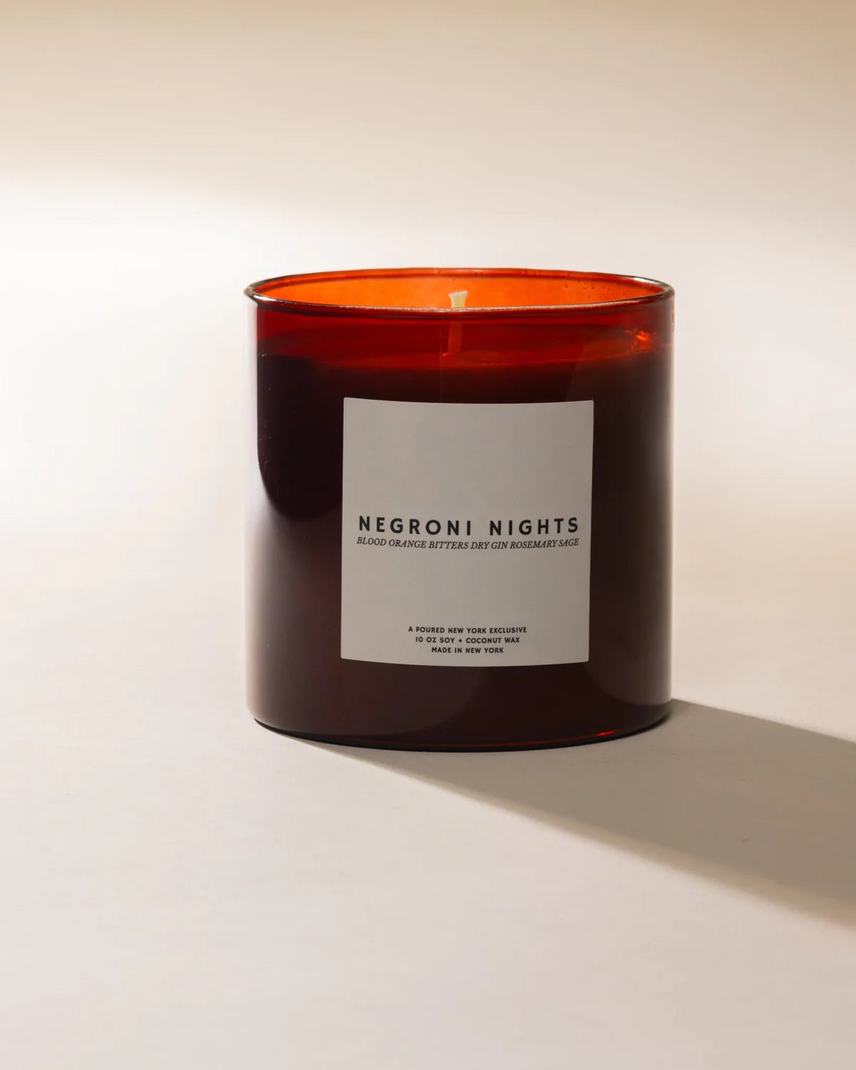POURED Candle | Negroni Nights 10oz LEO BOUTIQUE 