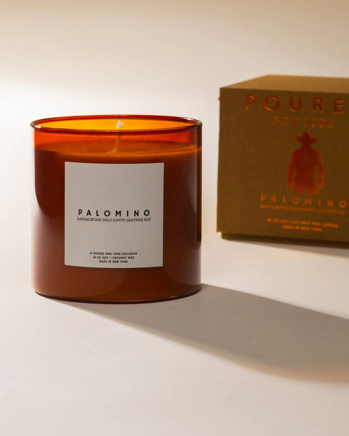 POURED Candle | Palomino 10oz LEO BOUTIQUE
