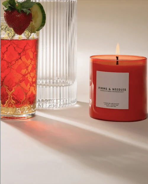 LEO BOUTIQUE Candle | Pimms & Needles 10oz POURED NEW YORK