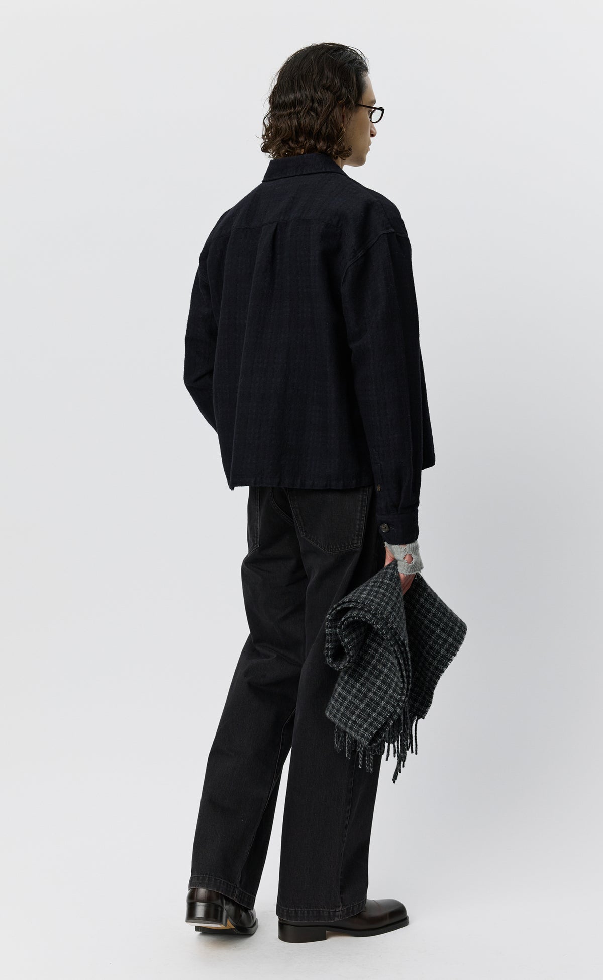 MFPEN Priority Shirt | Boiled Black Check LEO BOUTIQUE