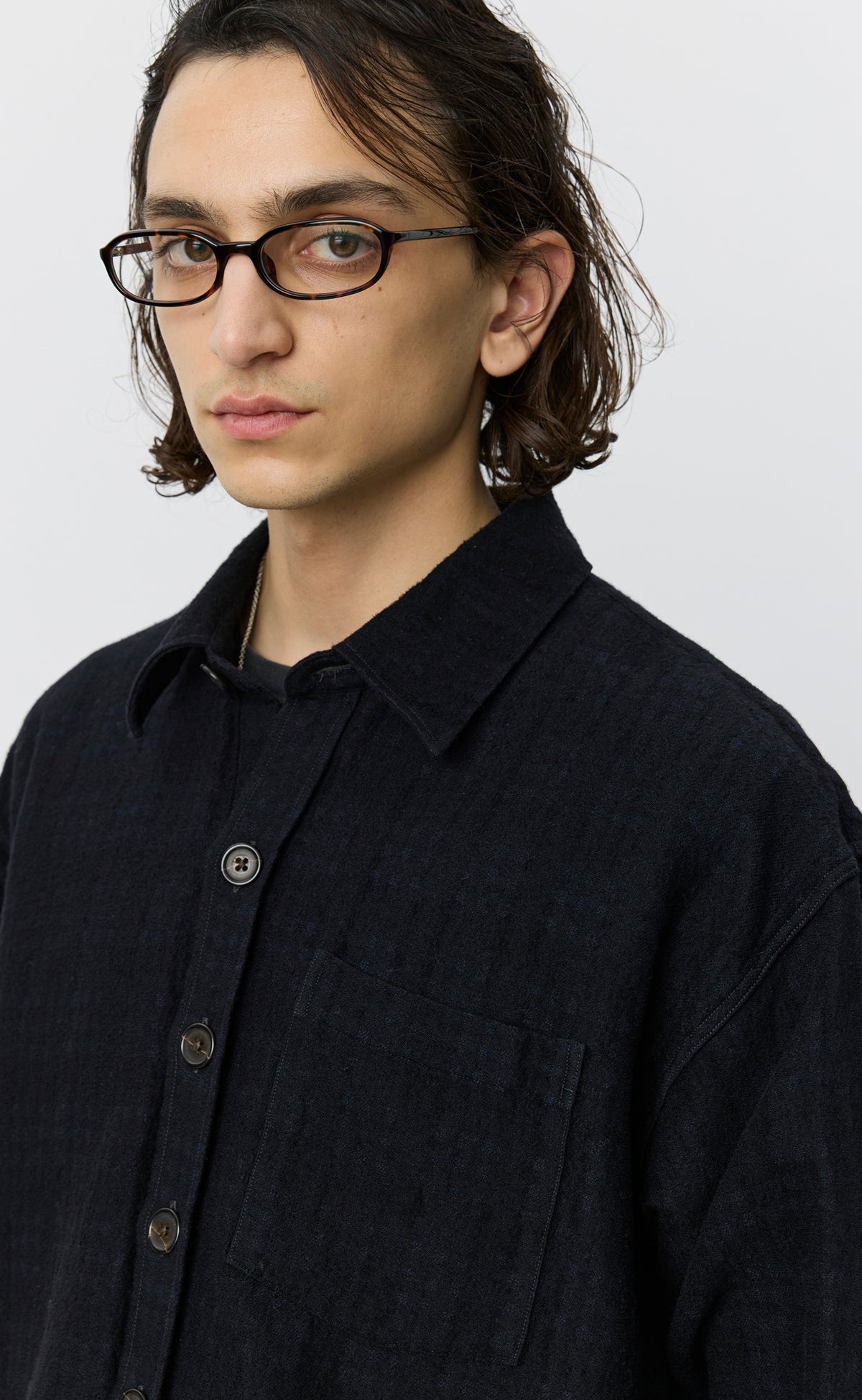 MFPEN Priority Shirt | Boiled Black Check LEO BOUTIQUE