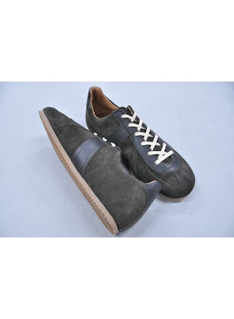 REPRODUCTION OF FOUND German Military Trainer 1714S | Dark Brown Suede LEO BOUTIQUE