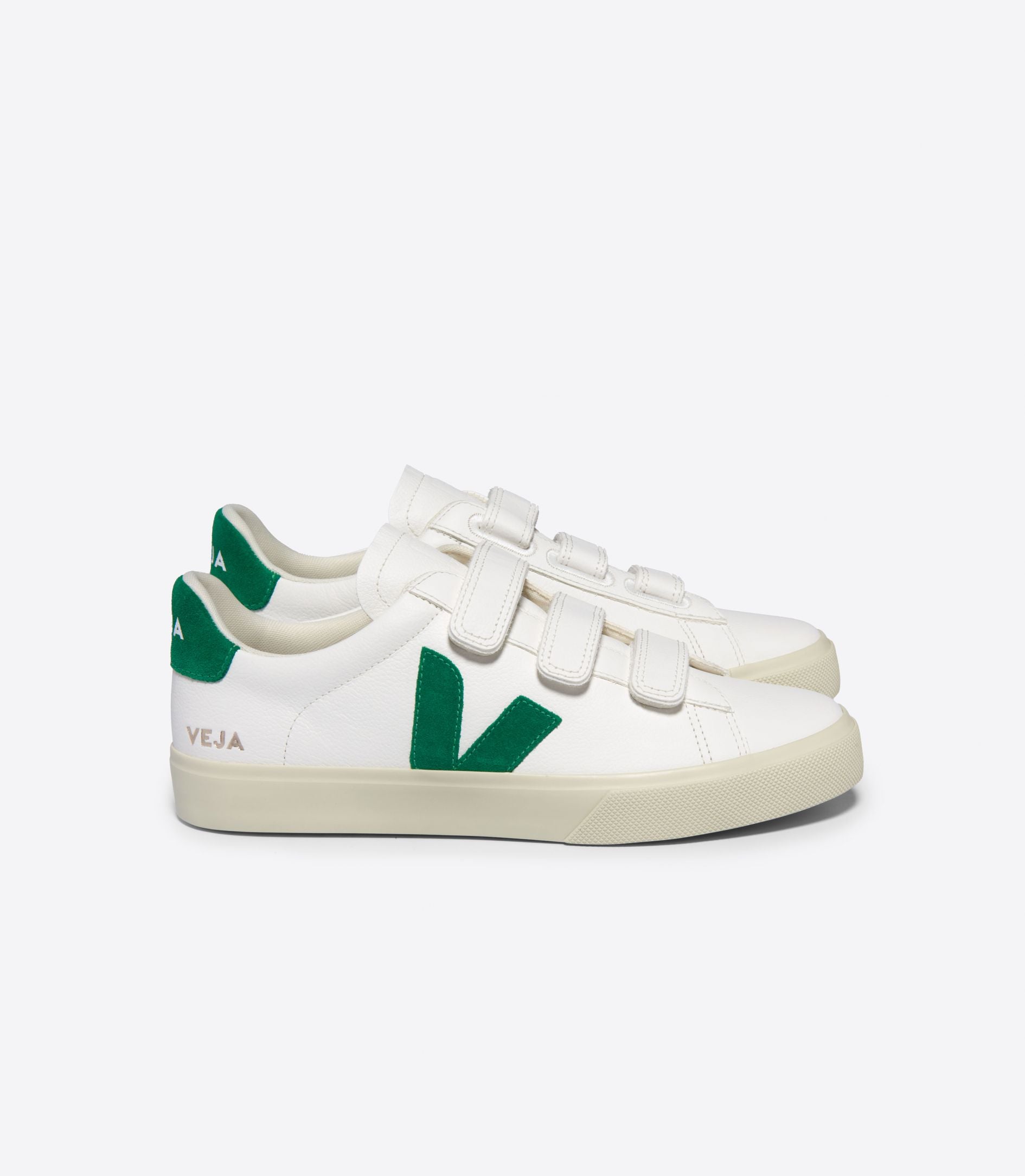 VEJA RECIFE Chrome Free Leather (W) | Extra White Emeraude LEO BOUTIQUE