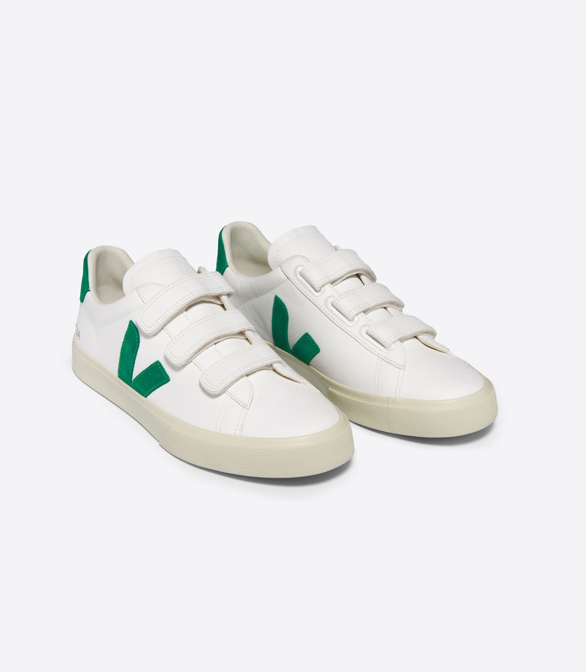 VEJA RECIFE Chrome Free Leather (W) | Extra White Emeraude LEO BOUTIQUE