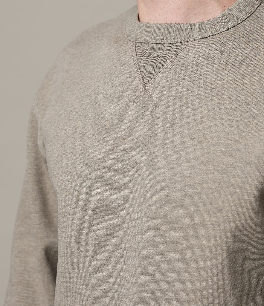 Merz B. Schwanen Rugged Fleece Sweatshirt | Grey Mel. Vintage LEO BOUTIQUE