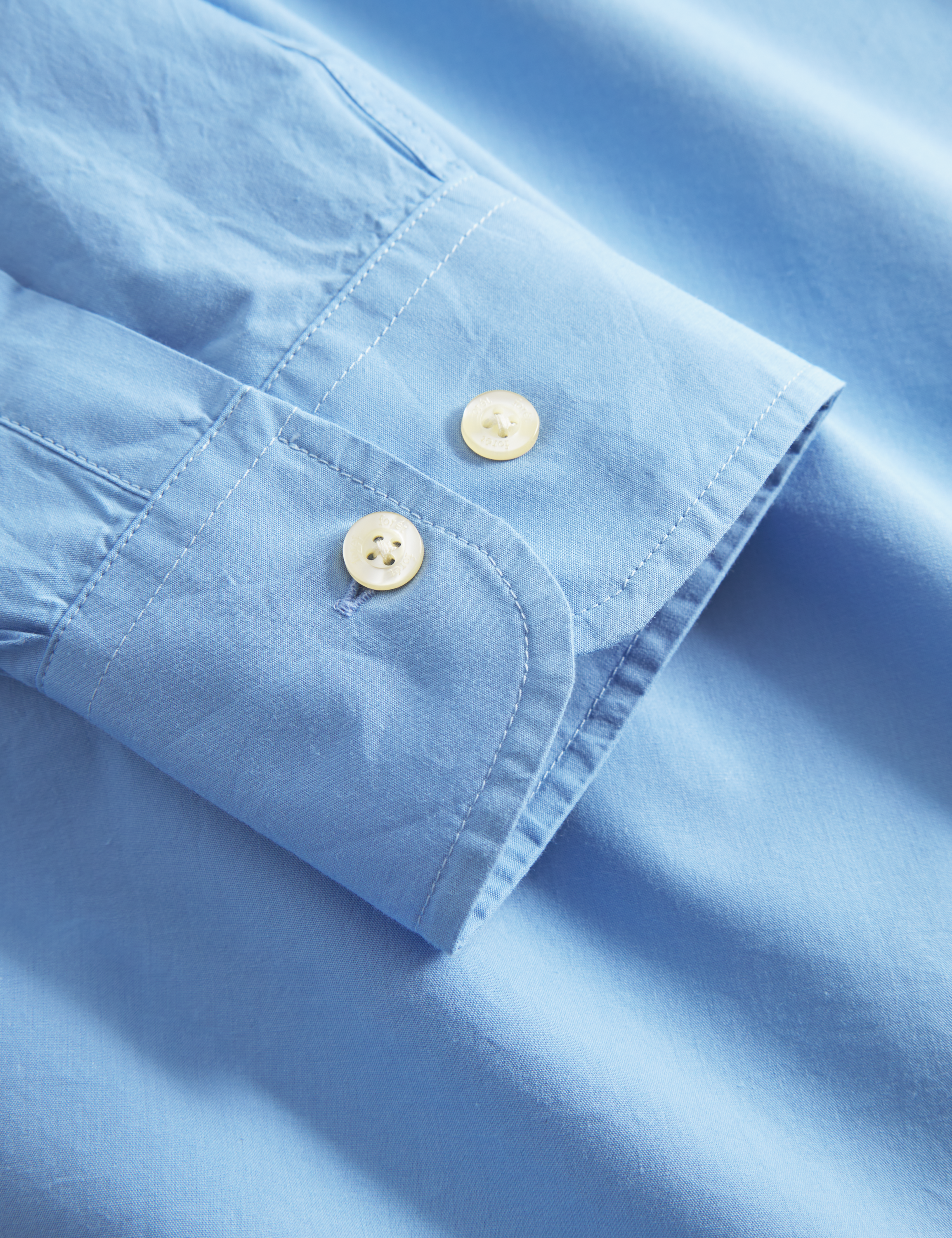 FORET Rose Poplin Shirt Light Blue LEO BOUTIQUE