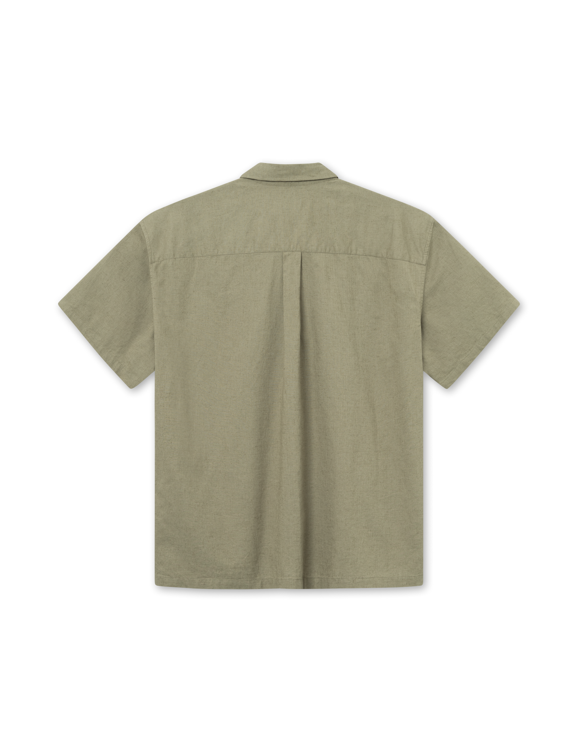 FORET Serene Linen SS Shirt Dusty Olive LEO BOUTIQUE