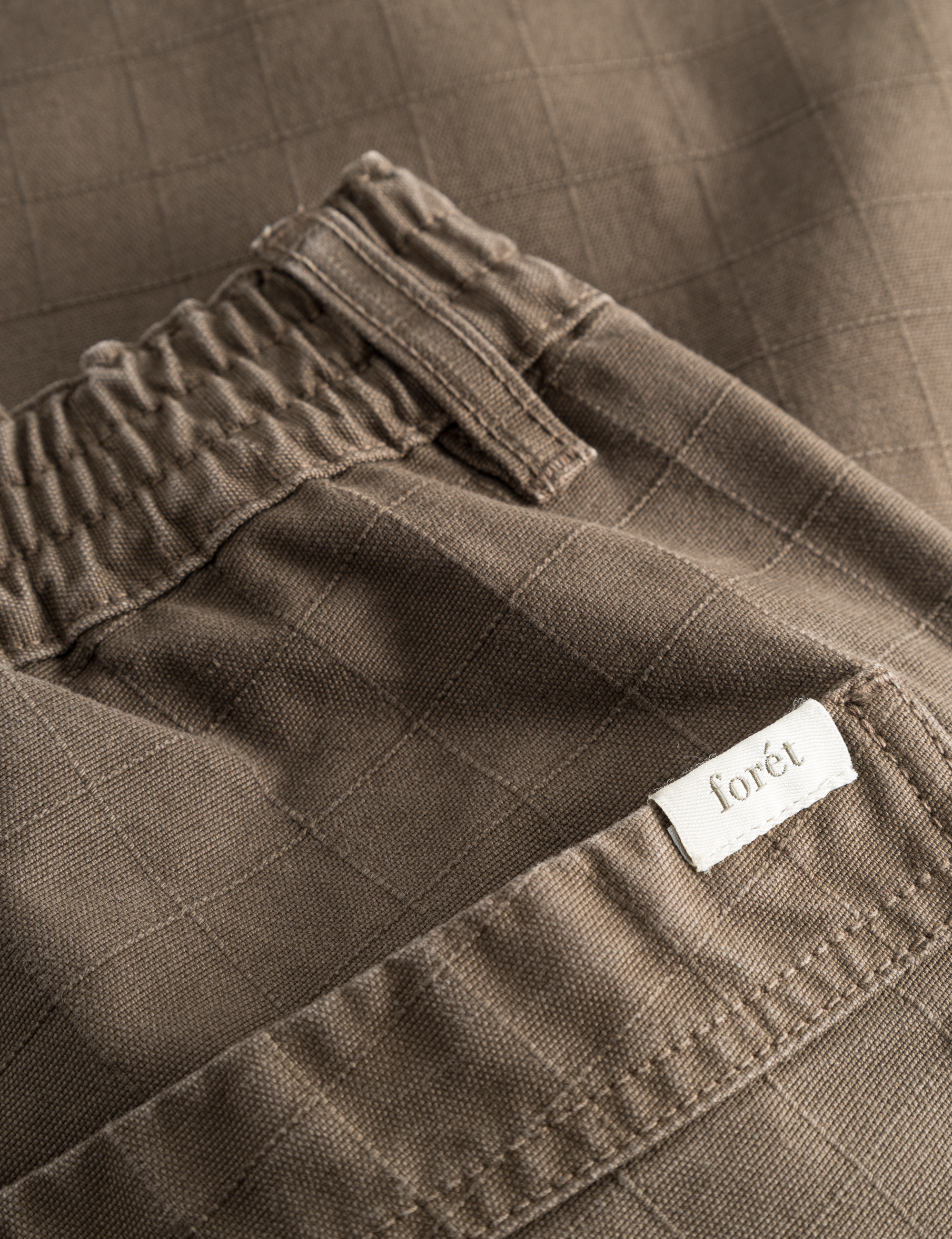 LEO BOUTIQUE Sienna Workwear Pants | Cold Brown Forét