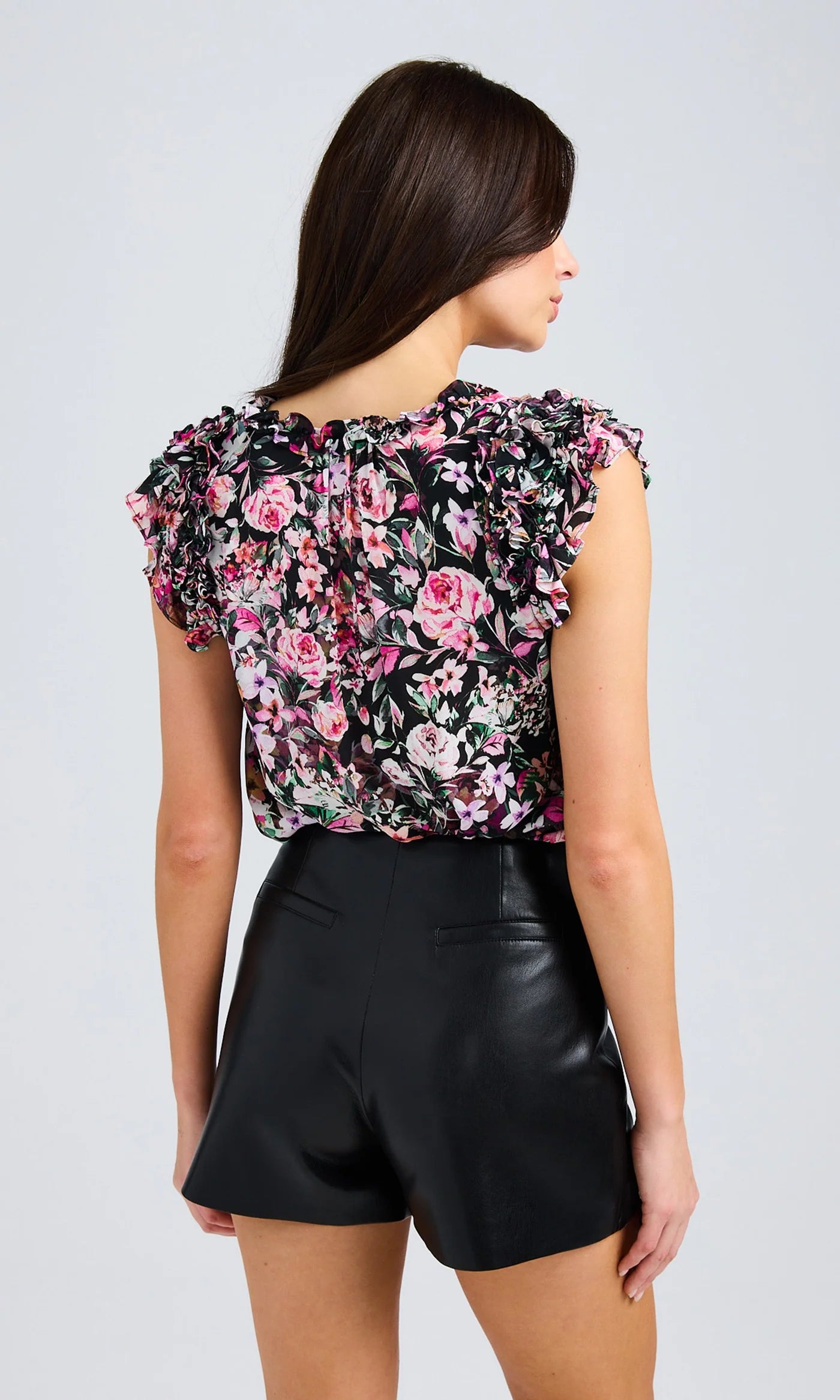LEO BOUTIQUE Sia Floral Blouse | Black Multi GENERATION LOVE