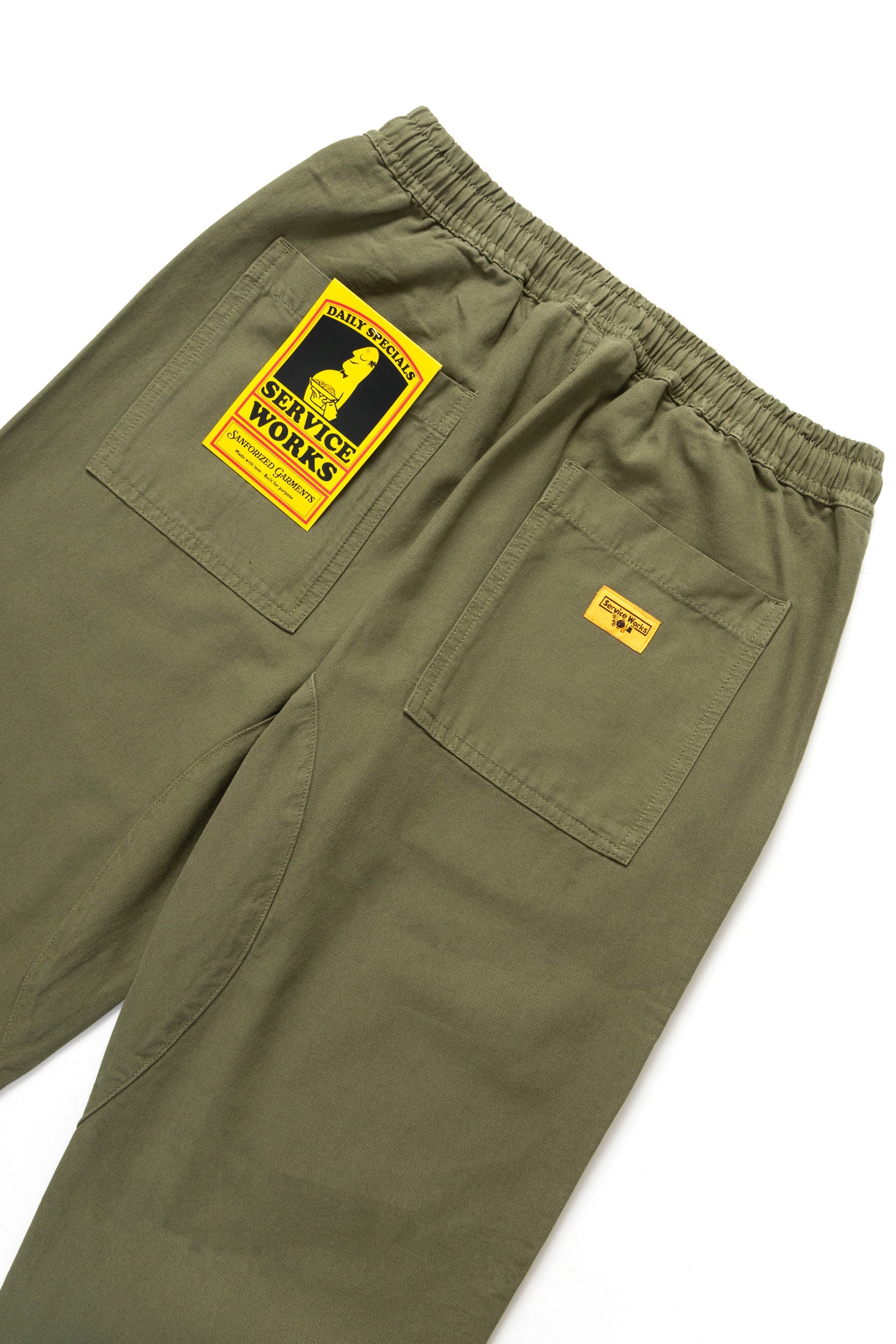 SERVICE WORKS Classic Chef Pant | Olive LEO BOUTIQUE