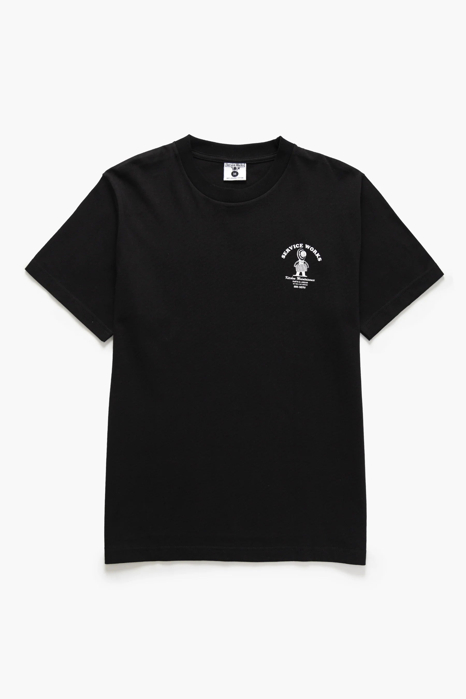 SERVICE WORKS Maintenance Tee | Black LEO BOUTIQUE