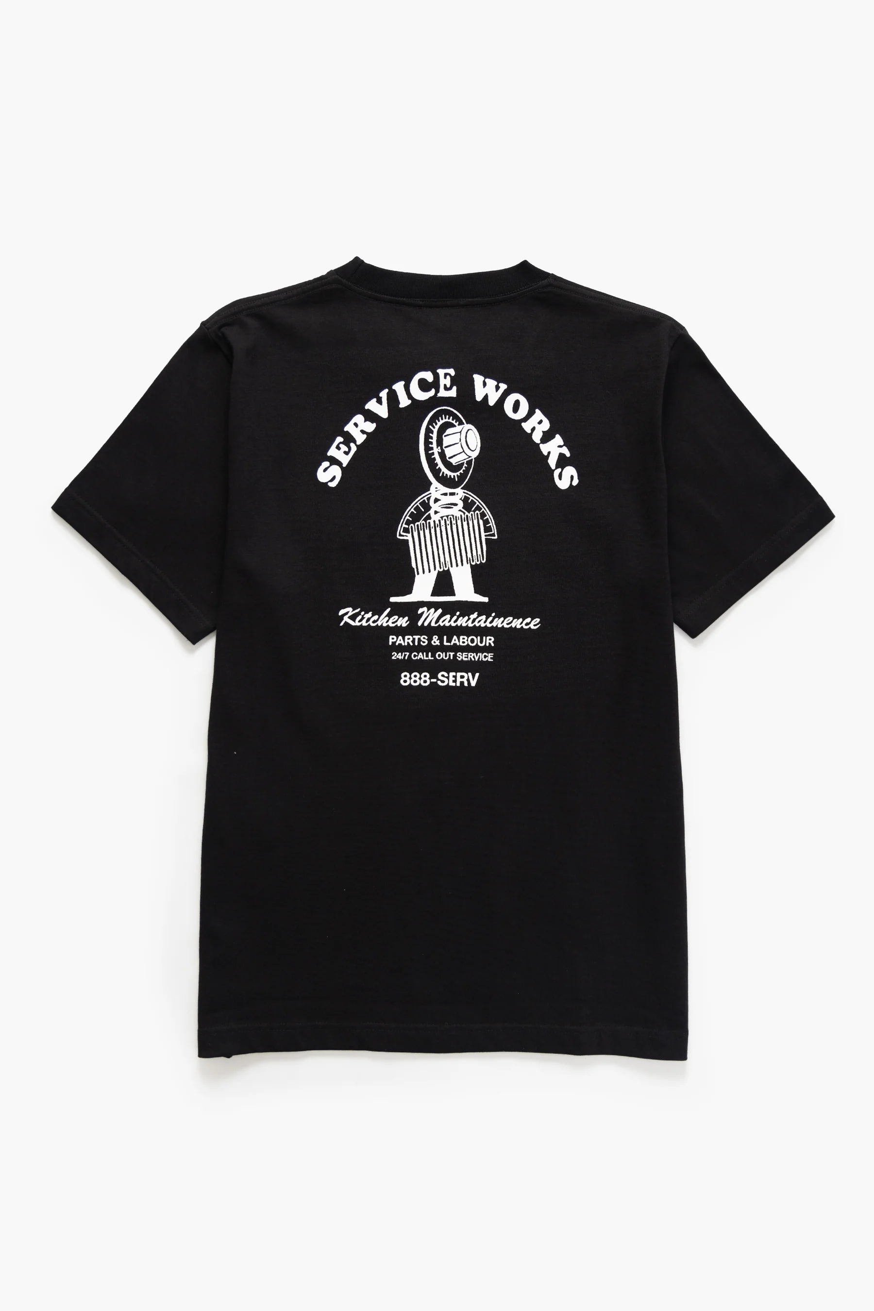 SERVICE WORKS Maintenance Tee | Black LEO BOUTIQUE