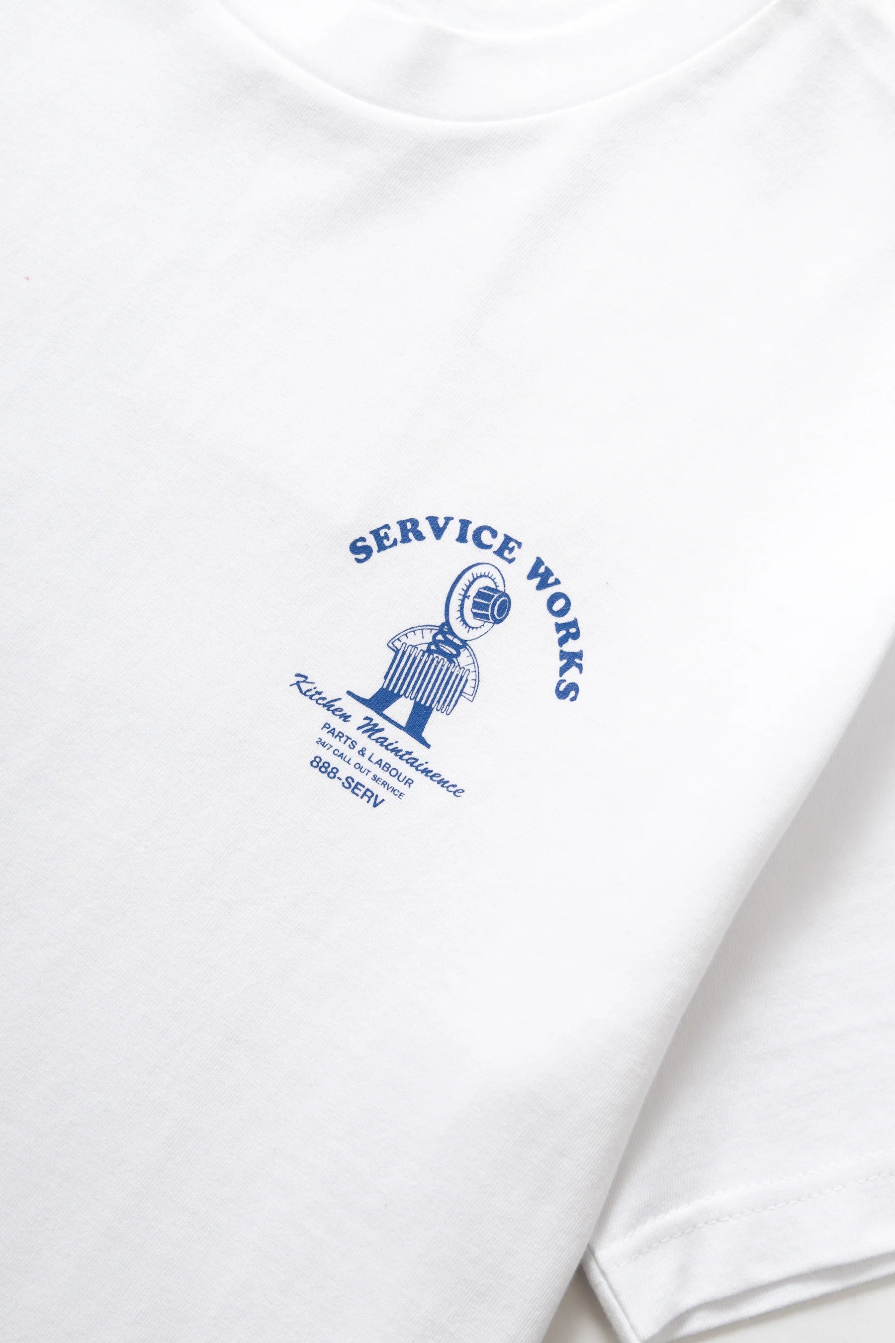 SERVICE WORKS Maintenance Tee | White LEO BOUTIQUE