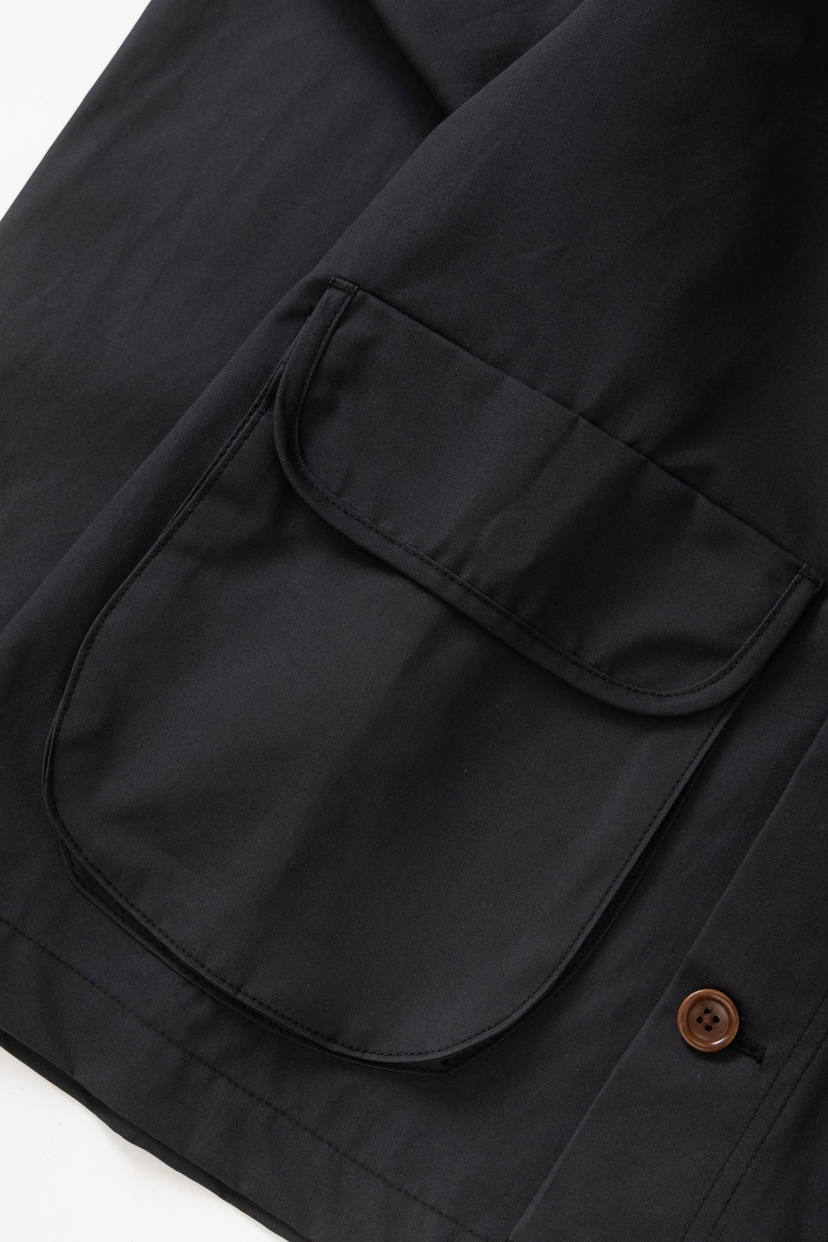 SERVICE WORKS Waxed Barn Coat | Black LEO BOUTIQUE