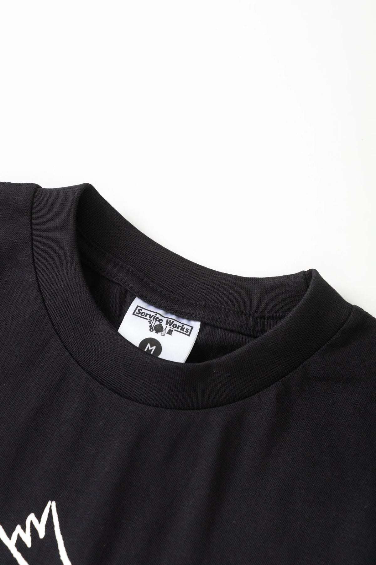 SERVICE WORKS Dove Tee | Black LEO BOUTIQUE
