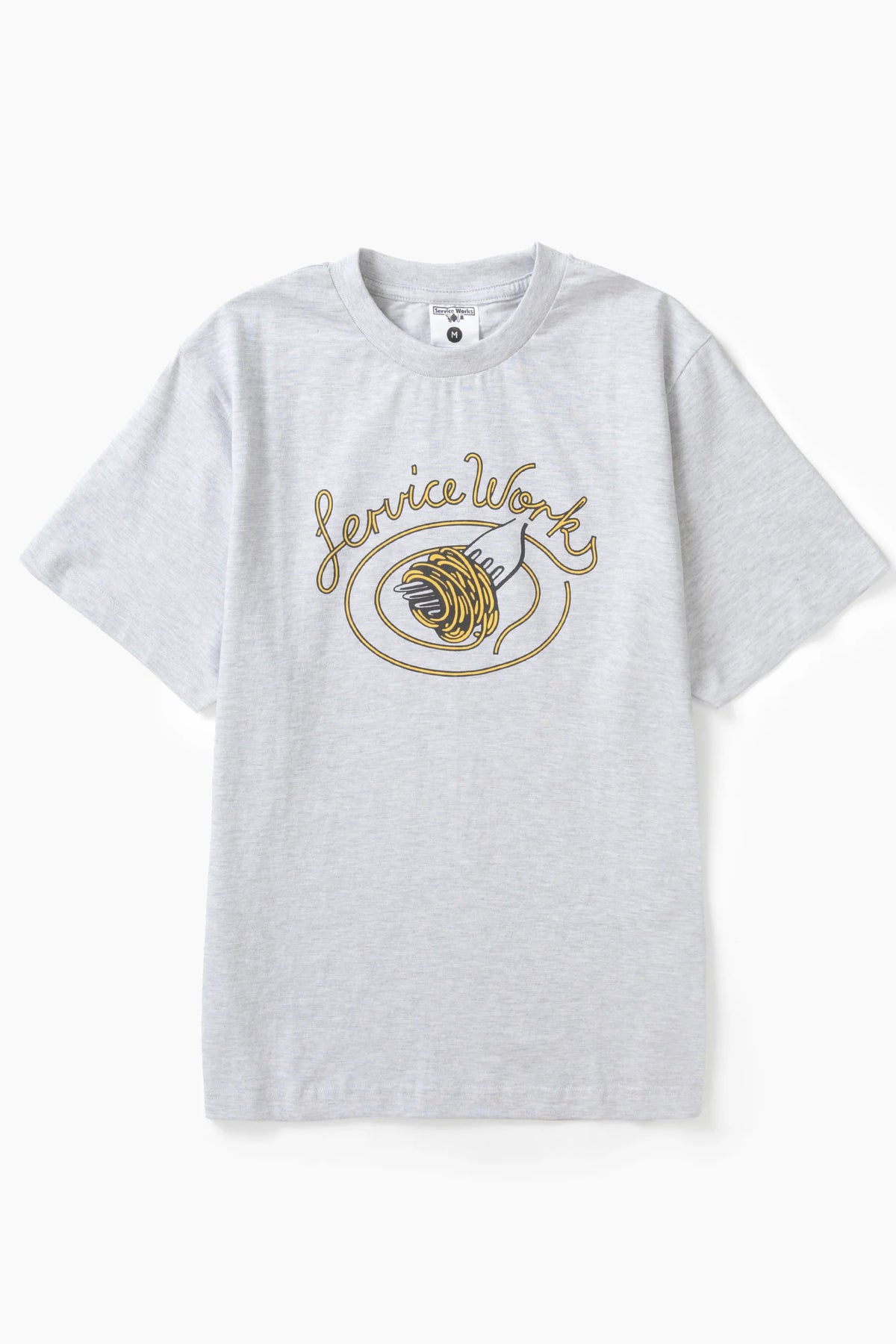 SERVICE WORKS Spaghetti Tee | Ash LEO BOUTIQUE