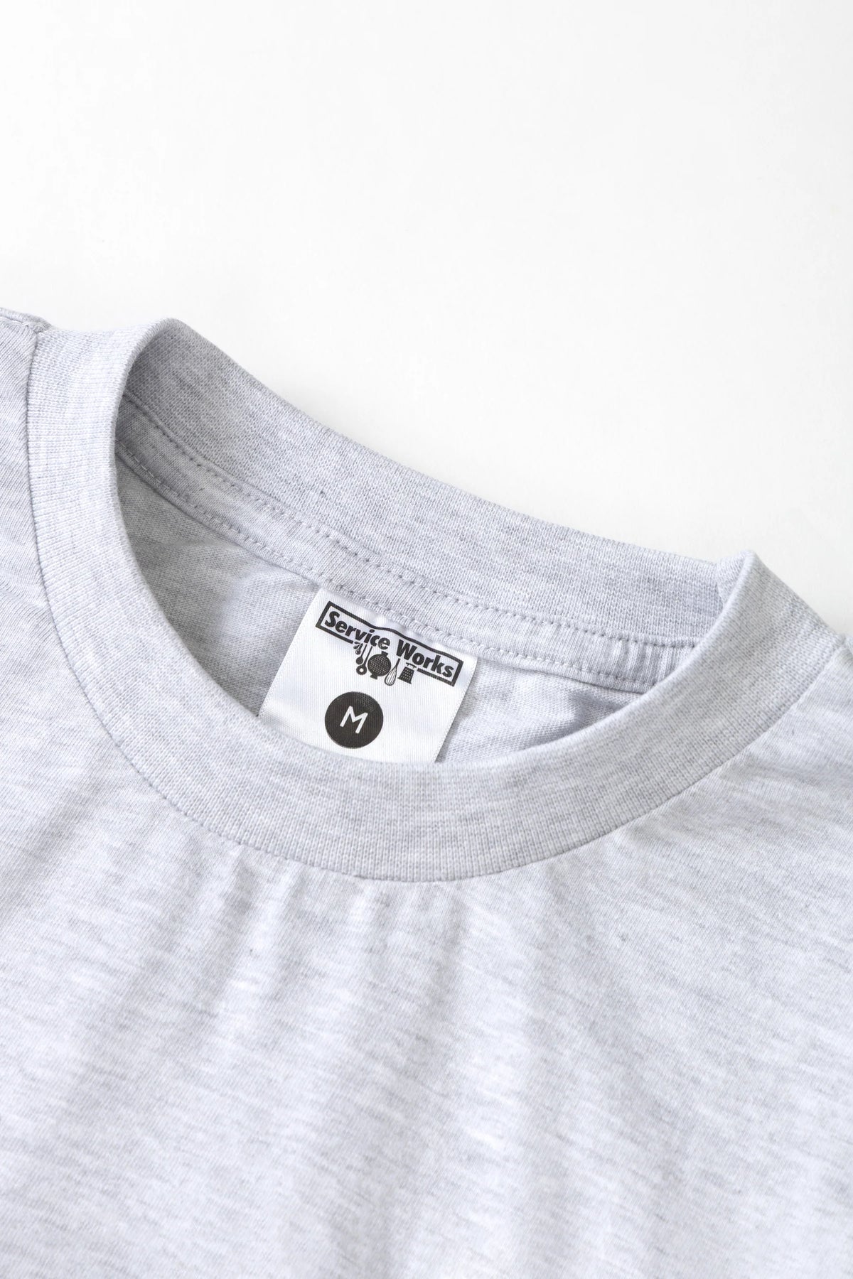 SERVICE WORKS Spaghetti Tee | Ash LEO BOUTIQUE