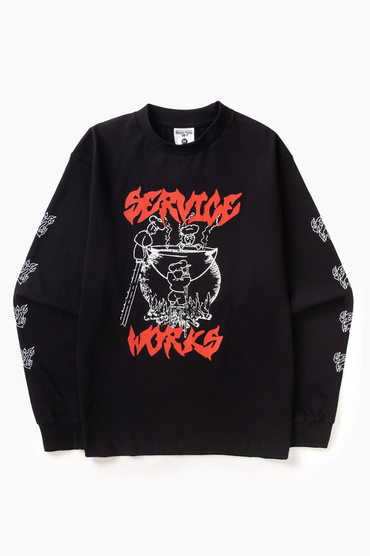 SERVICE WORKS Boiling Point LS Tee | Black LEO BOUTIQUE