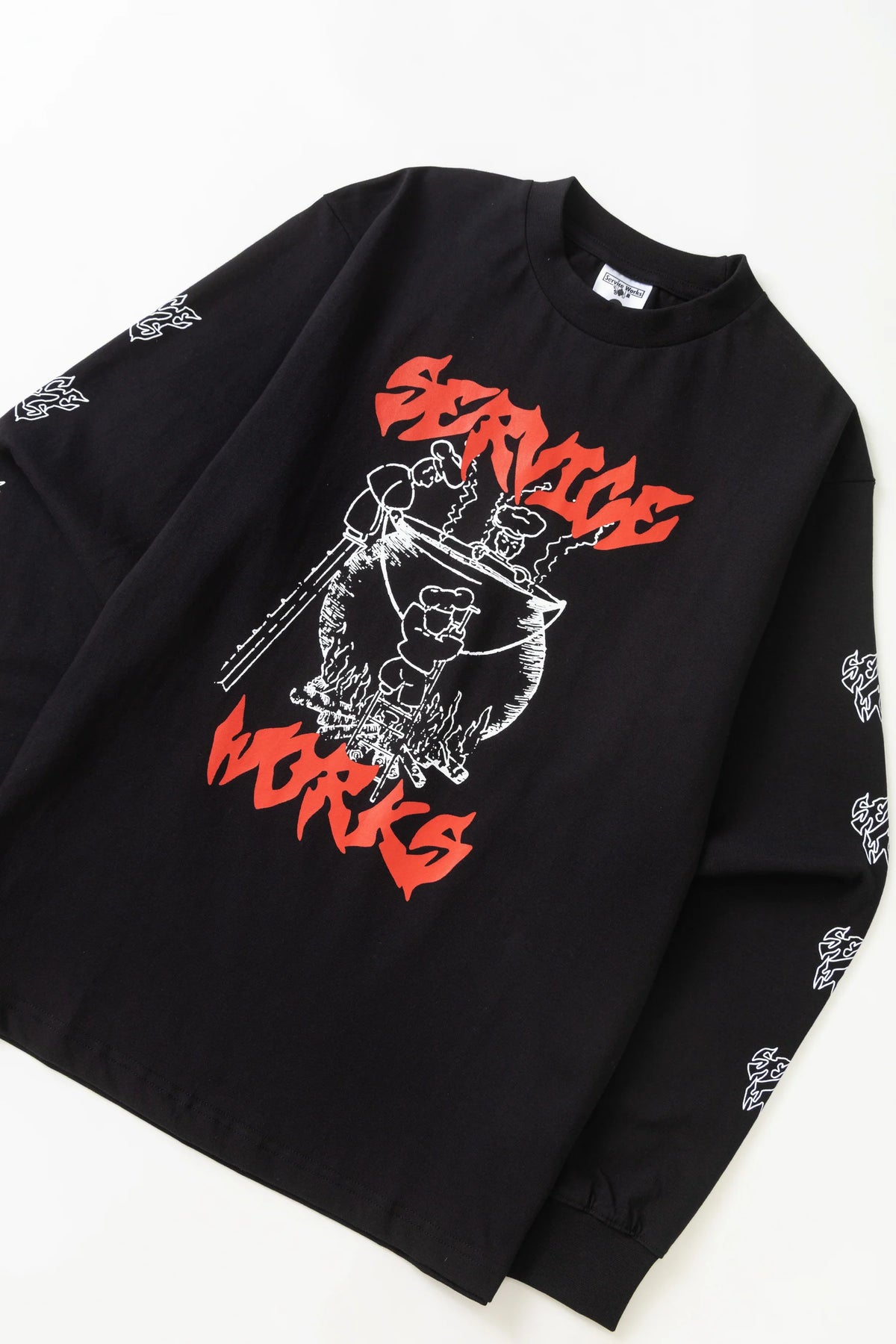 SERVICE WORKS Boiling Point LS Tee | Black LEO BOUTIQUE