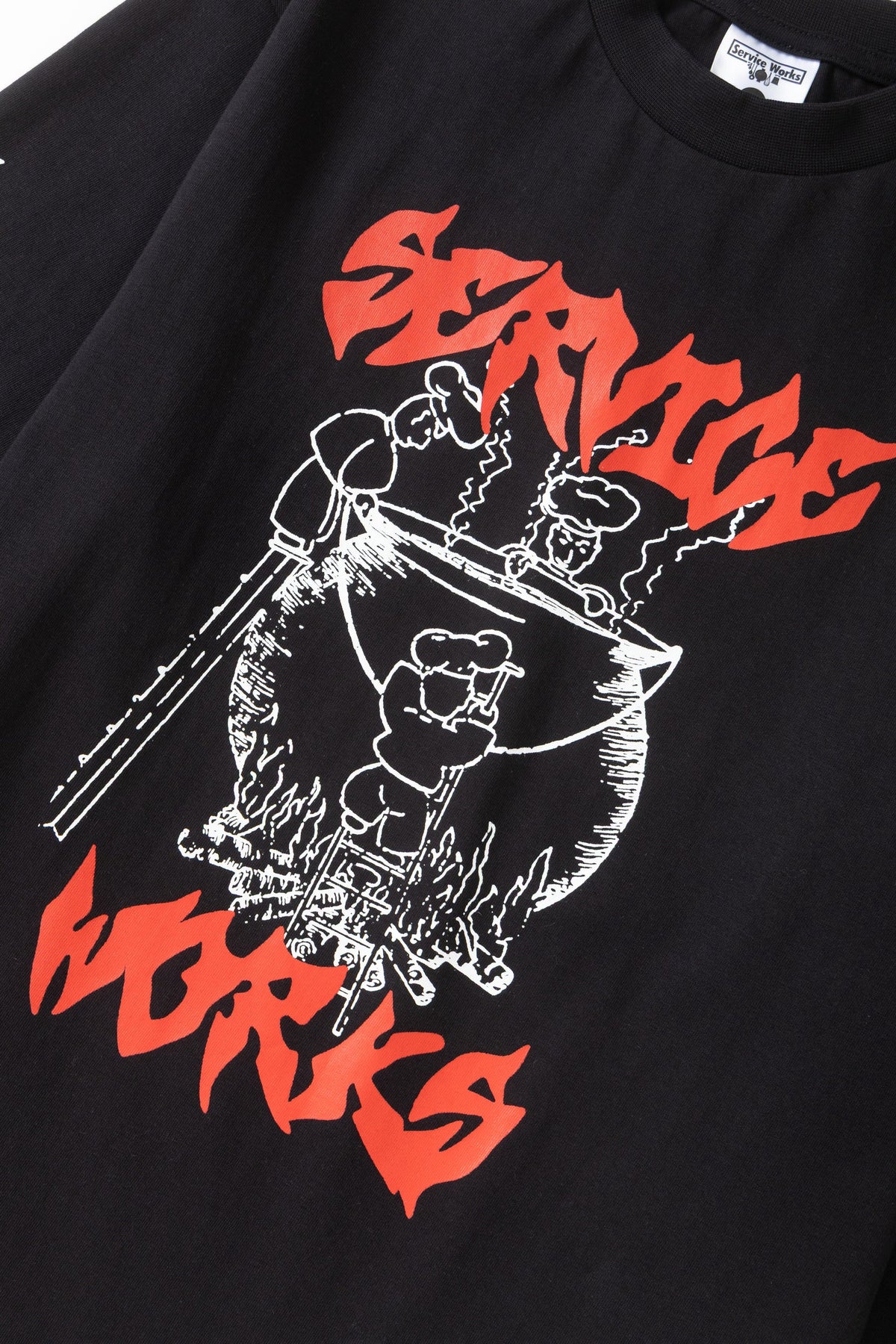 SERVICE WORKS Boiling Point LS Tee | Black LEO BOUTIQUE