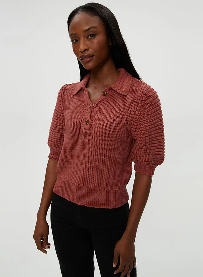 LEO BOUTIQUE Marley Collared Popover | Muse Michael Stars