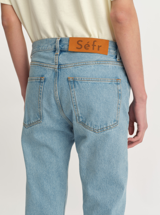 SEFR Straight Cut Jeans Subtle Wash LEO BOUTIQUE