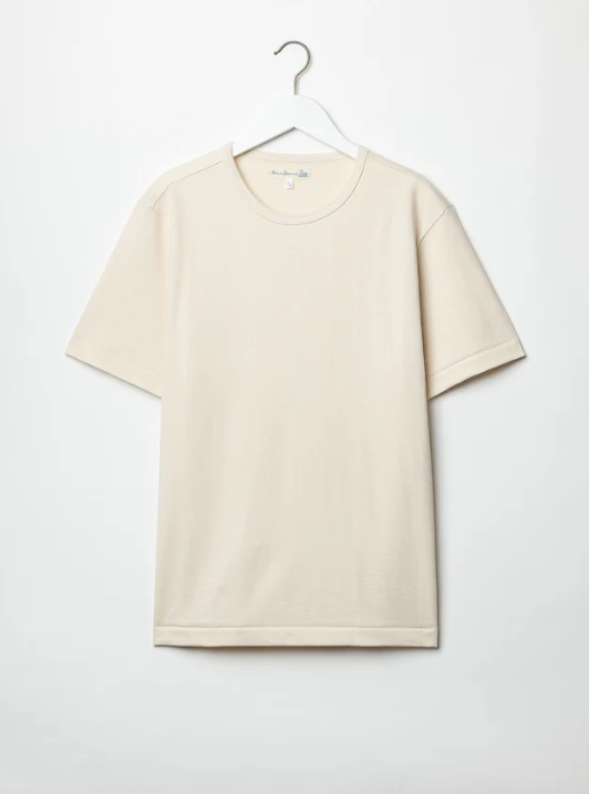 MERZ B.SCHWANEN 2M15 Sturdy Jersey T-Shirt | Nature LEO BOUTIQUE