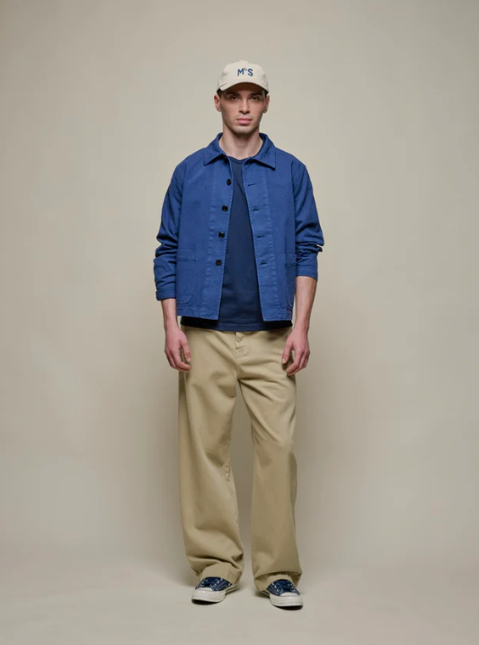 MERZ B.SCHWANEN 2M15 Sturdy Jersey T-Shirt | Ink Blue LEO BOUTIQUE