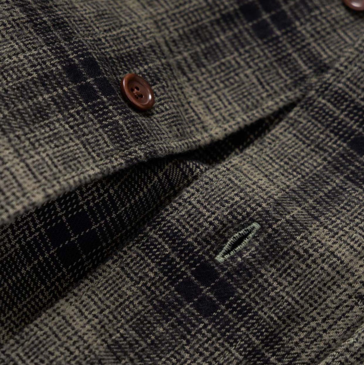 Thistle Plaid FOH Jacket | Olive