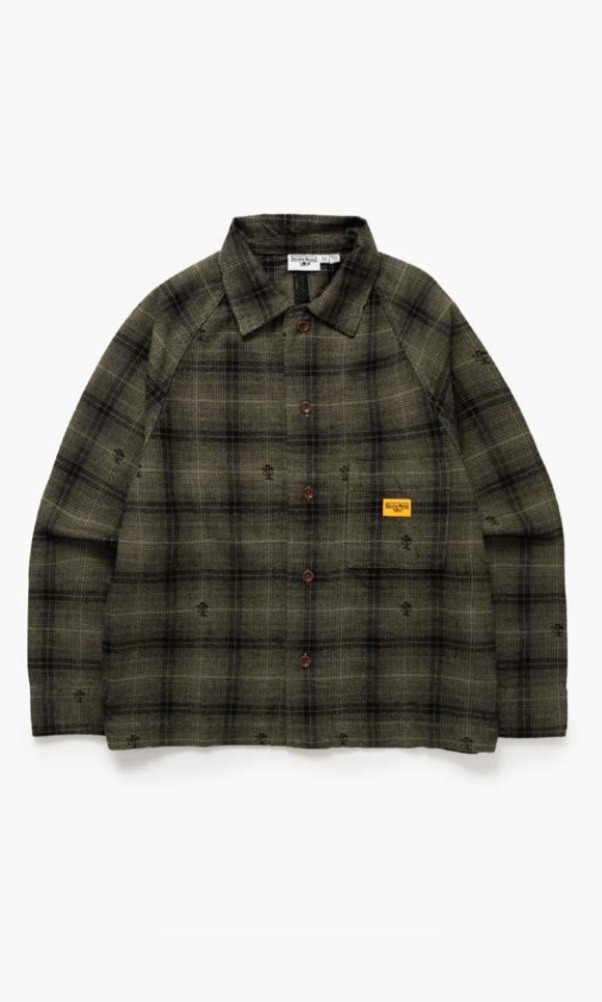 Thistle Plaid FOH Jacket | Olive