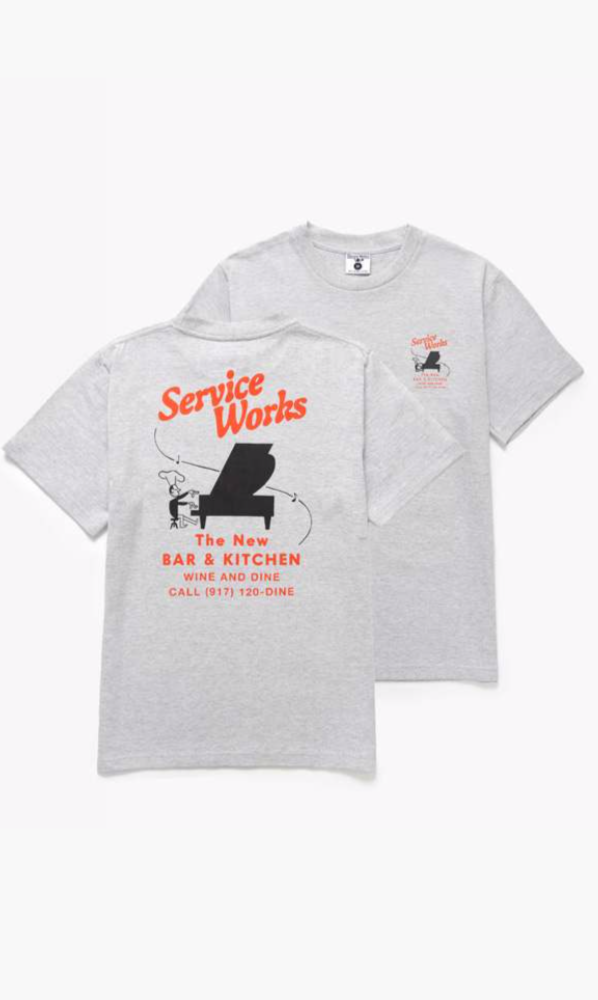 Bar + Kitchen Tee | Heather Grey