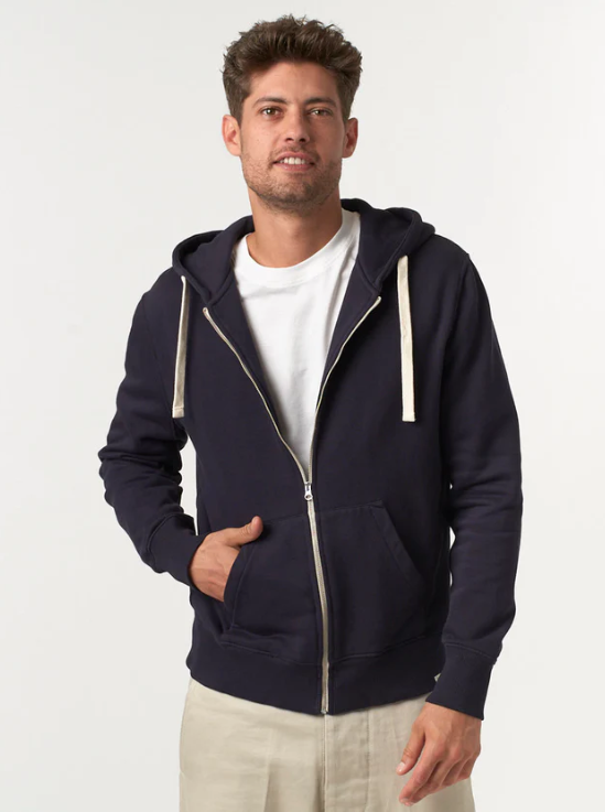 MERZ B.SCHWANEN Hooded Zip Jacket | Charcoal LEO BOUTIQUE