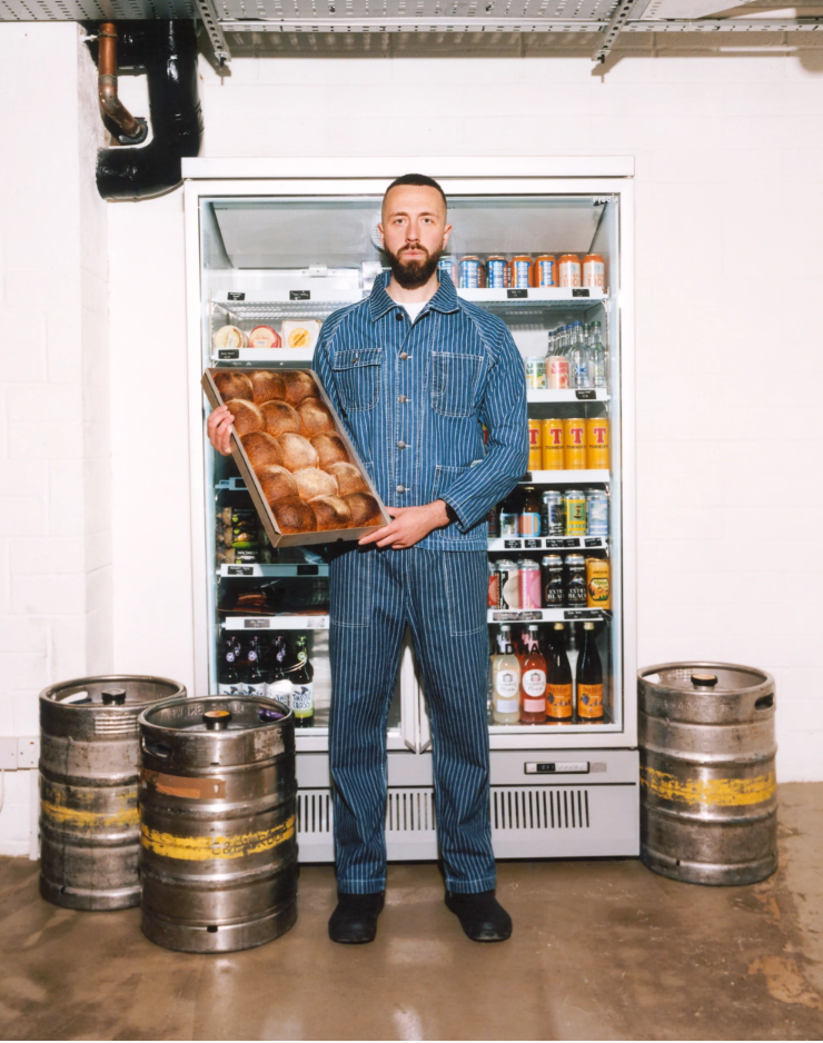 Pinstripe Denim Coverall 2.0 | Indigo