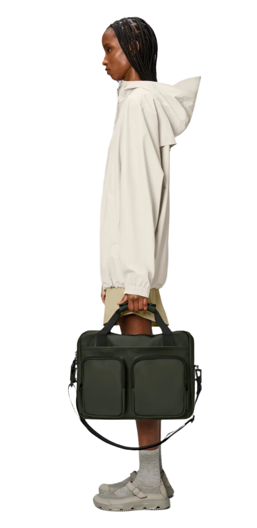 RAINS Texel Tech Bag | Green LEO BOUTIQUE