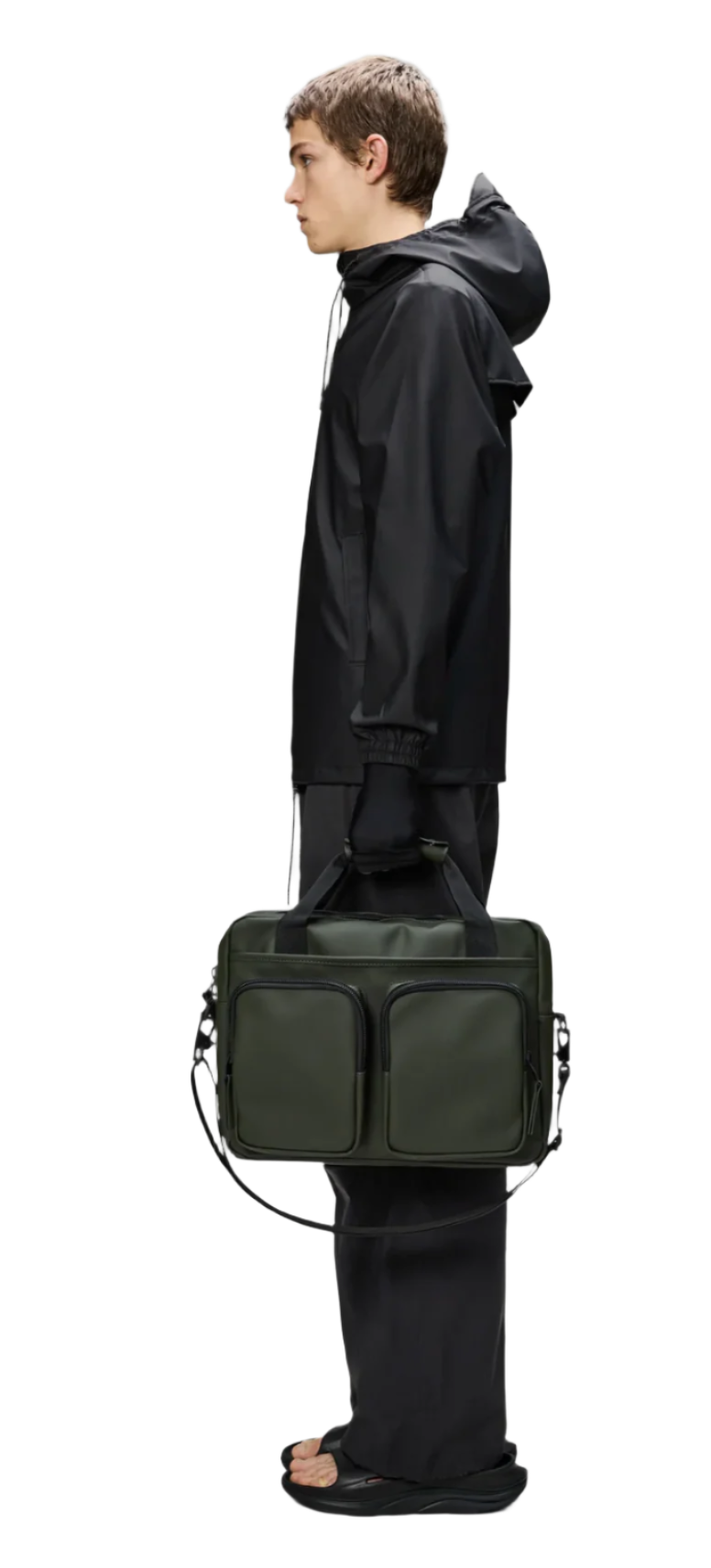 RAINS Texel Tech Bag | Green LEO BOUTIQUE