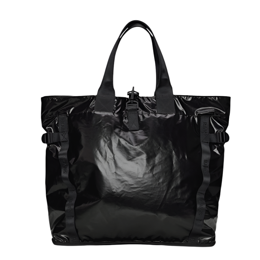 RAINS Sibu Shopper Bag | Black LEO BOUTIQUE