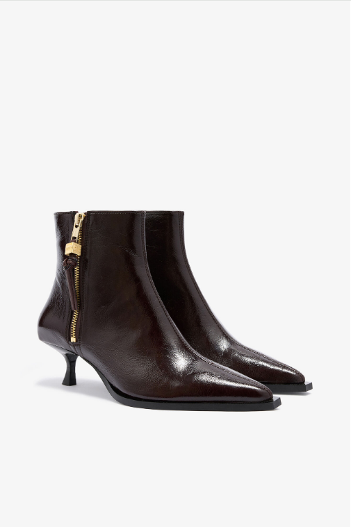 Ana Ankle Boot | Deep Vintage Demitasse