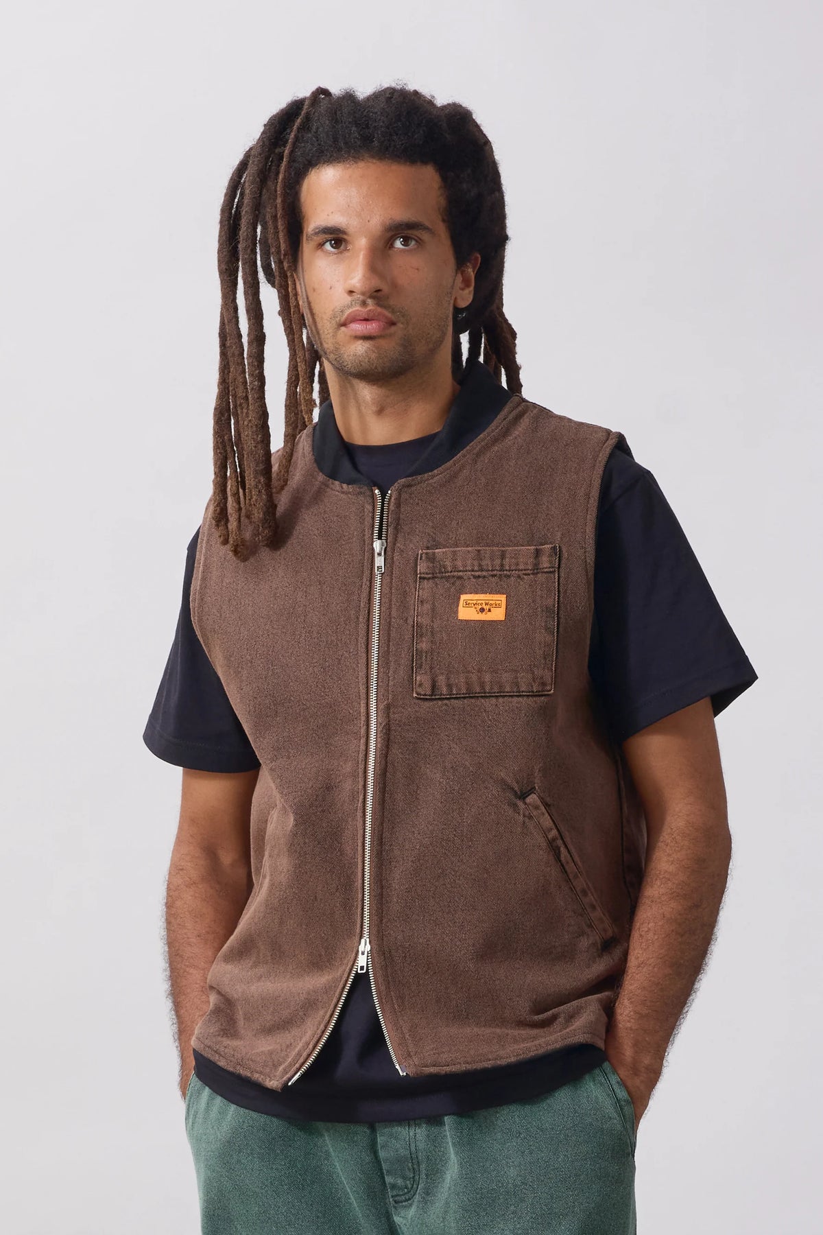 SERVICE WORKS OD Work Vest | Umber LEO BOUTIQUE