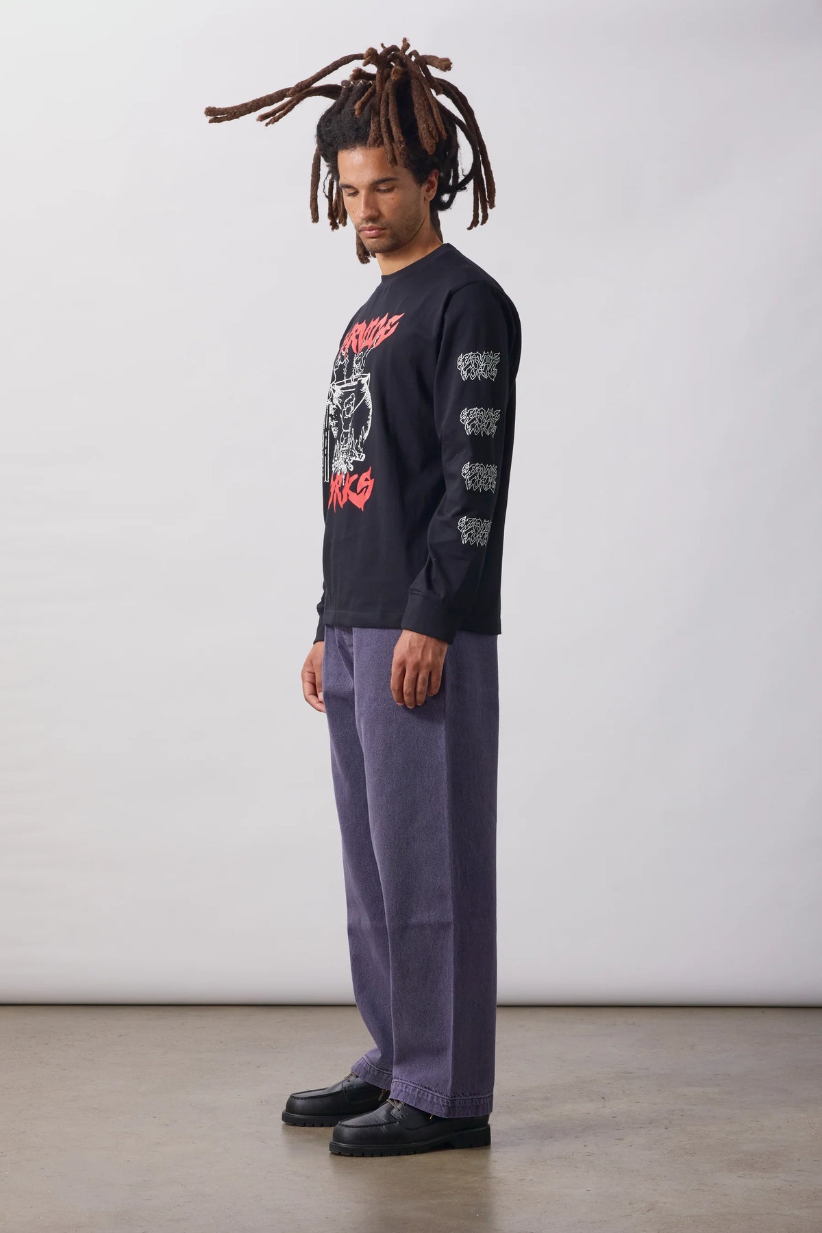 SERVICE WORKS Boiling Point LS Tee | Black LEO BOUTIQUE