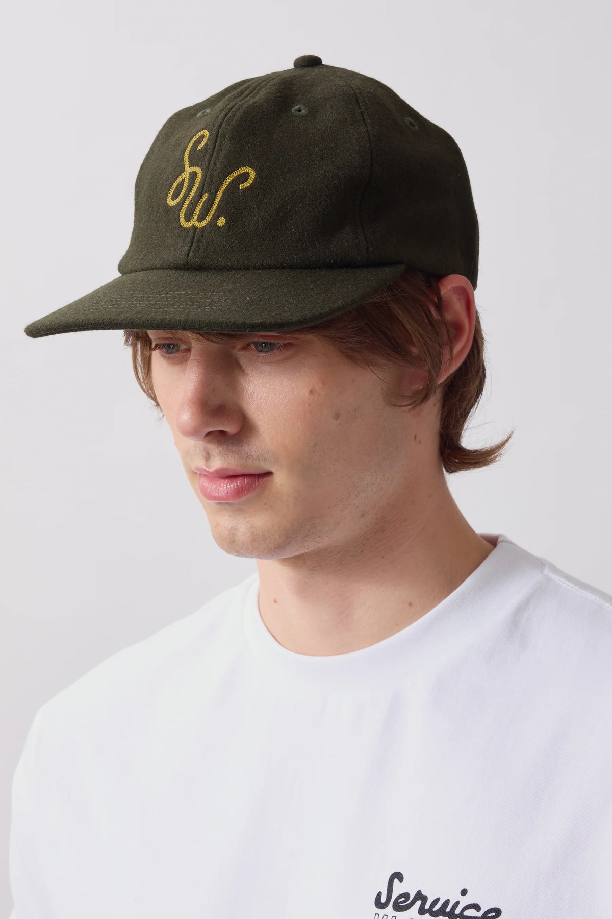 SERVICE WORKS Monogram Cap | Dark Moss LEO BOUTIQUE