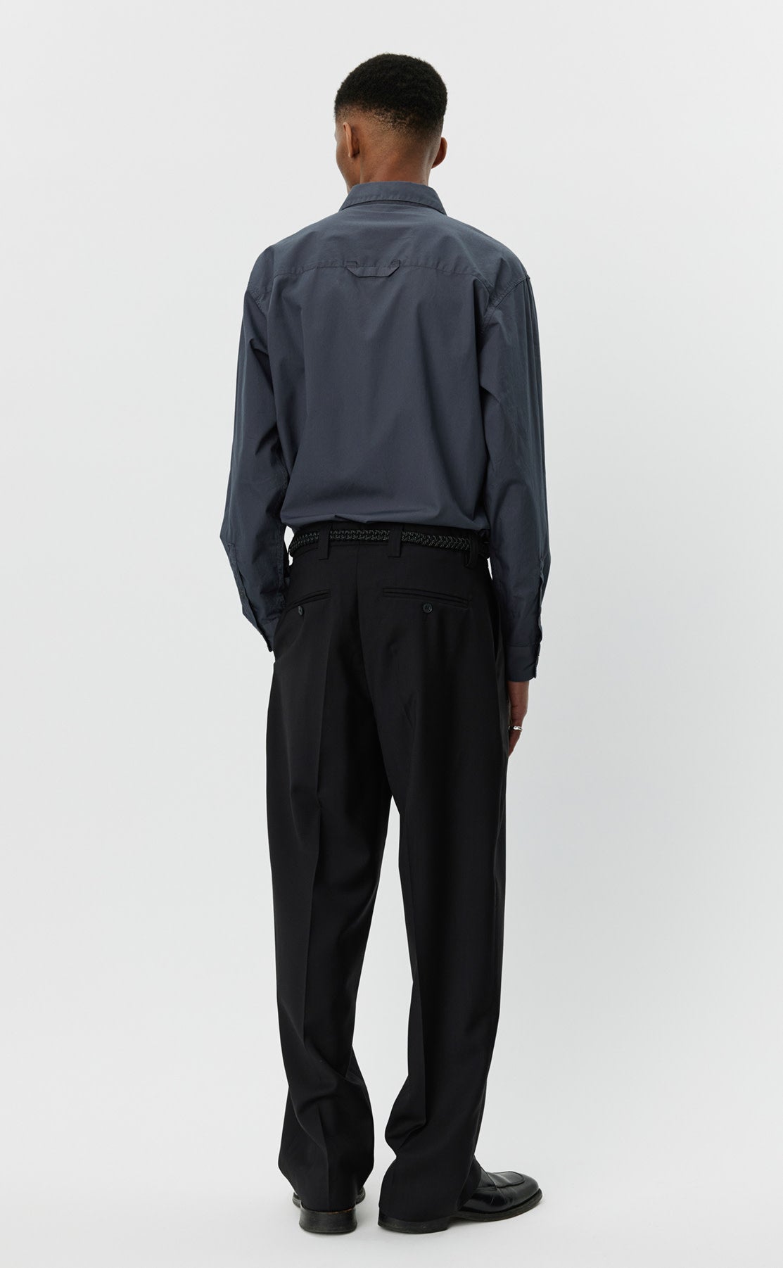 mfpen Service Trousers | Black Tropical Wool LEO BOUTIQUE