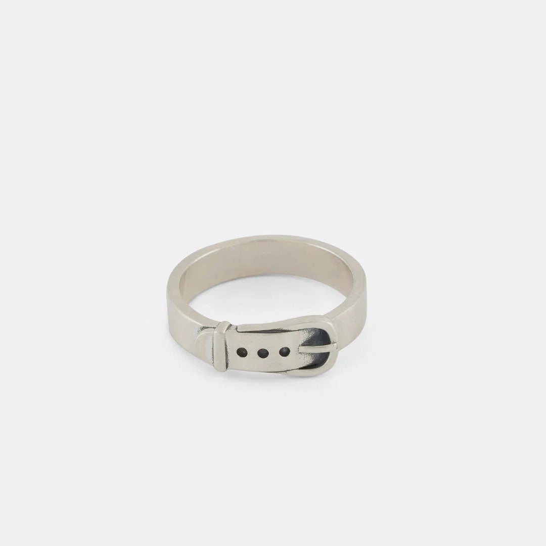 Serge Denimes Buckle Ring | Silver Leo Boutique