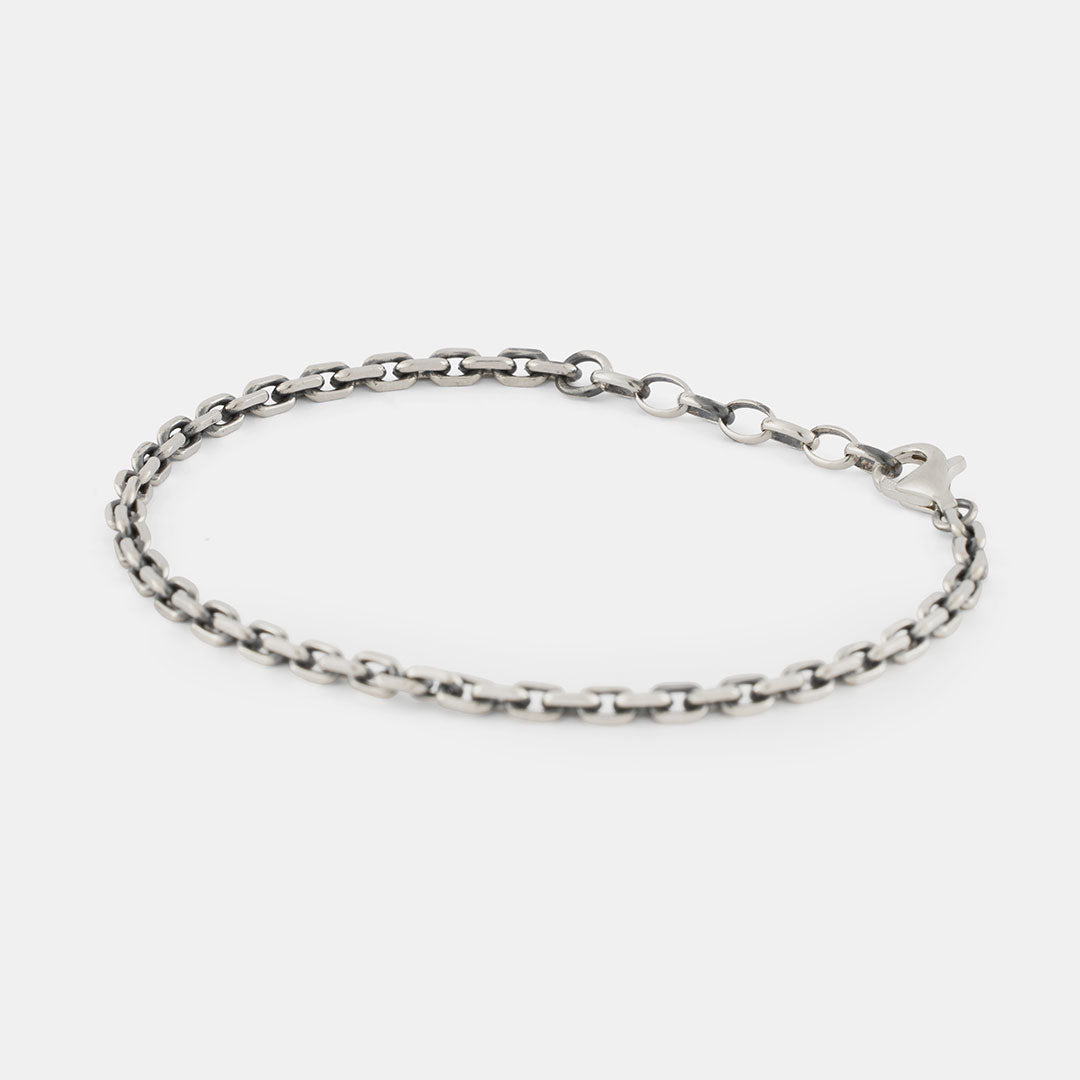 Cable Bracelet | Silver