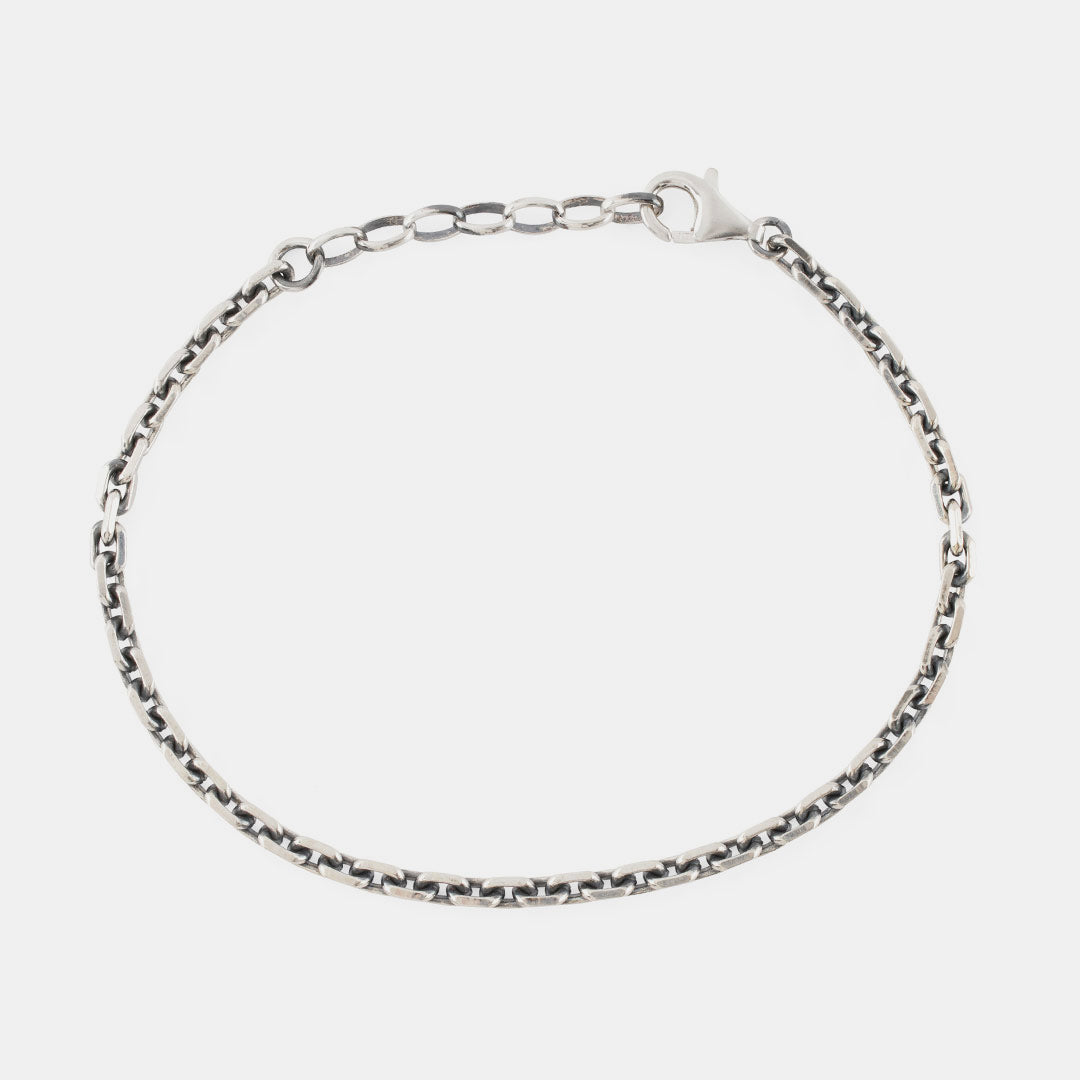 Cable Bracelet | Silver