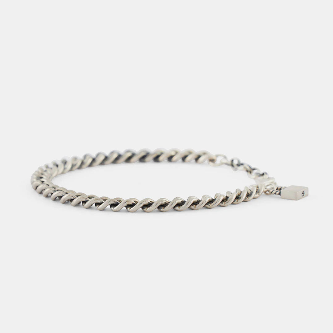 SERGE DENIMES Padlock Bracelet | Silver LEO BOUTIQUE